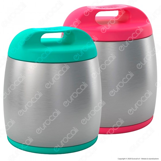 Thermos Porta Pappa per Alimenti in Acciaio Inox da 350ml Chicco