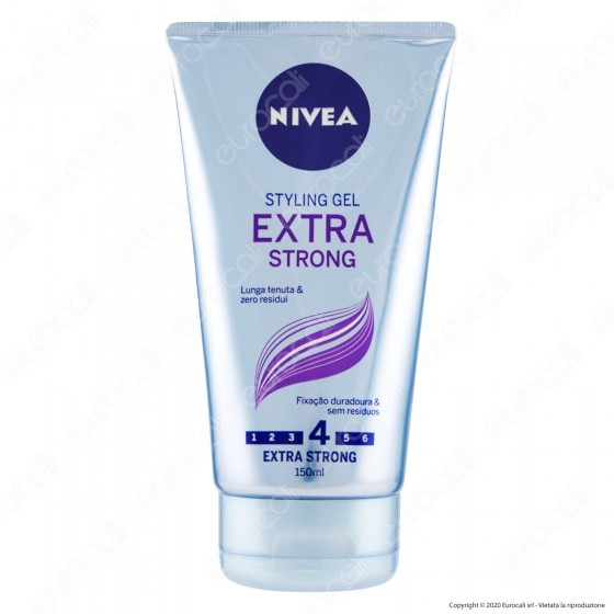 Styling Gel Extra Strong Fissante Lunga Tenuta Senza Residui Nivea