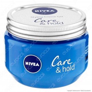 Nivea Care & Hold Styling Creme Gel Modellante Capelli Corti Senza