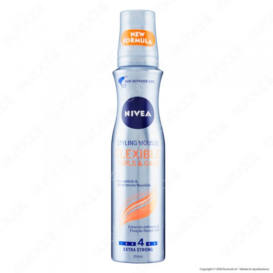Nivea Styling Mousse Flexible Curls&Care Spray Modellante per Capelli Nivea Styling Mousse Flexible Curls&Care Spray Modellante per Capelli