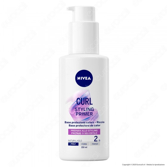 Nivea Curl Styling Primer Modellante per Capelli Ricci - Flacone da Nivea Curl Styling Primer Modellante per Capelli Ricci - Flacone da
