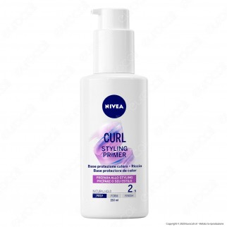 Nivea Curl Styling Primer Modellante per Capelli Ricci - Flacone da