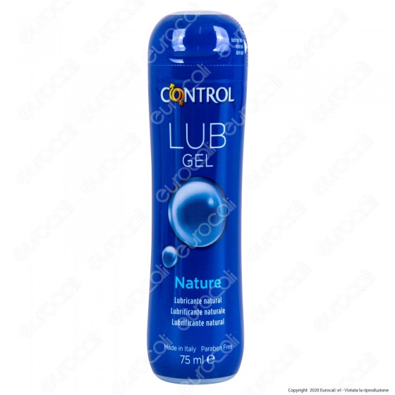 Control Lub Gel Nature Lubrificante Naturale Colore Trasparente - 75ml Control Lub Gel Nature Lubrificante Naturale Colore Trasparente - 75ml