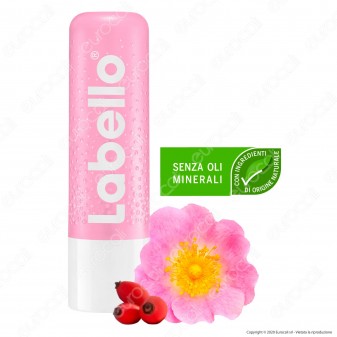 Labello Scrub Idratante Rosa Canina Balsamo Labbra Burrocacao -