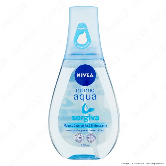 Nivea Intimo Aqua Sorgiva Mousse Detergente Rinfrescante - Flacone da Nivea Intimo Aqua Sorgiva Mousse Detergente Rinfrescante - Flacone da