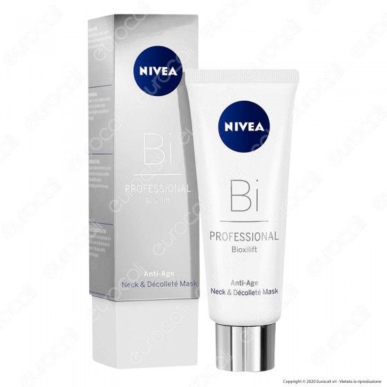 Nivea Professional Bioxifilit Maschera Giorno Anti Età per Collo e Nivea Professional Bioxifilit Maschera Giorno Anti Età per Collo e