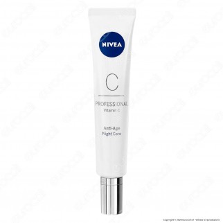 Nivea Professional Vitamina C Crema Notte Anti Età per Viso - Flacone