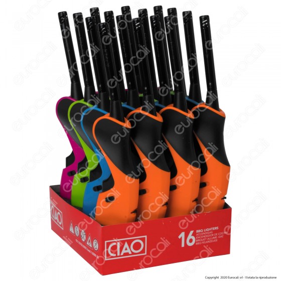 Ciao Accendigas Multiuso Maxi Elettronico Ricaricabile - Box da 16 Ciao Accendigas Multiuso Maxi Elettronico Ricaricabile - Box da 16