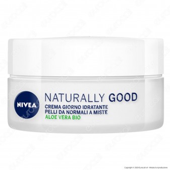 Nivea Naturally Good Crema Viso Giorno Idratante Rinfrescante con