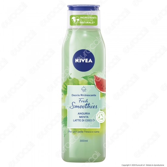Nivea Fresh Smoothies Doccia Rinfrescante Anguria Menta e Latte di Nivea Fresh Smoothies Doccia Rinfrescante Anguria Menta e Latte di
