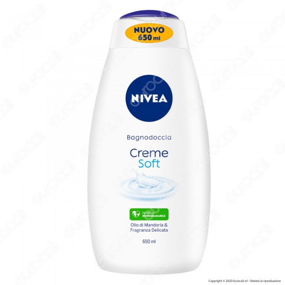Nivea Creme Soft Bagnodoccia - Flacone da 650 ml Nivea Creme Soft Bagnodoccia - Flacone da 650 ml