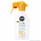 Nivea Sun Spray Solare Kids Sensitive Protect &amp; Play SPF 50+ - Flacone da 300 ml