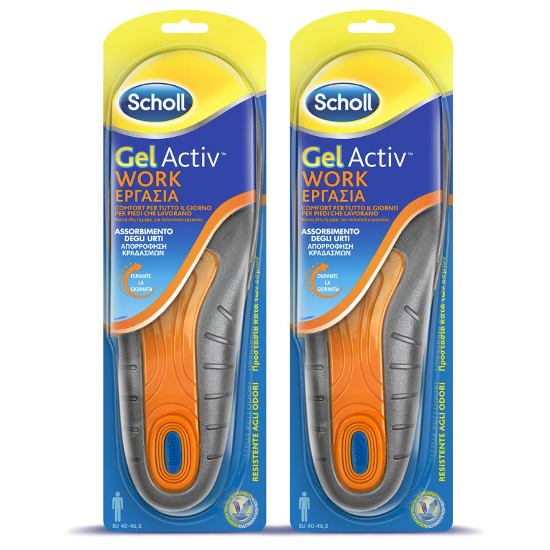 Kit Scholl Solette GelActive Work Uomo