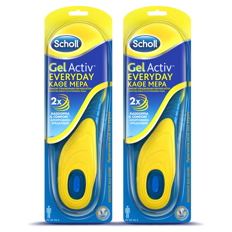 Kit Scholl Solette GelActive Everyday Uomo