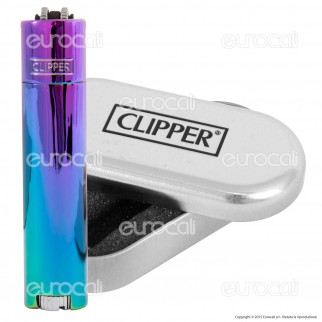Clipper Metal Large in Metallo Fantasia Rainbow Icy Color - 1
