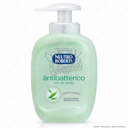 Neutro Roberts Sapone Liquido Antibatterico con Té Verde - Flacone da