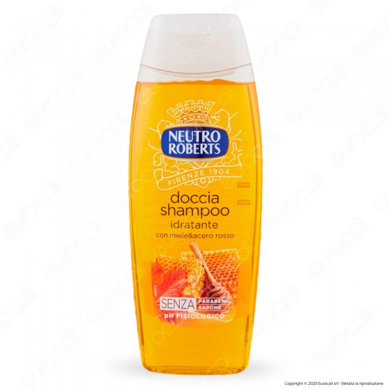 Neutro Roberts Doccia Shampoo Idratante con Miele e Acero Rosso - Neutro Roberts Doccia Shampoo Idratante con Miele e Acero Rosso -
