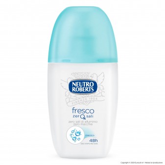 Neutro Roberts Deodorante Vapo Fresco Blu Zero Sali - Flacone da 75ml
