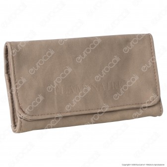 Flaminaire Roll Sander Astuccio in Tessuto Gommato Portatabacco e