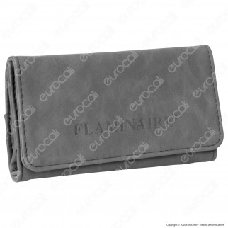 Flaminaire Roll Sander Astuccio in Tessuto Gommato Portatabacco e