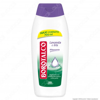 Borotalco Roberts Bagnodoccia Rilassante Lavanda e Iris - Flacone da