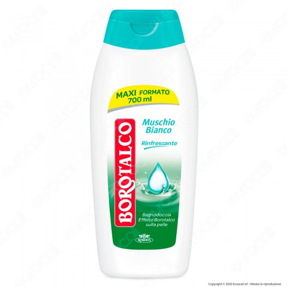 Borotalco Roberts Bagnodoccia Rinfrescante Muschio Bianco - Flacone Borotalco Roberts Bagnodoccia Rinfrescante Muschio Bianco - Flacone