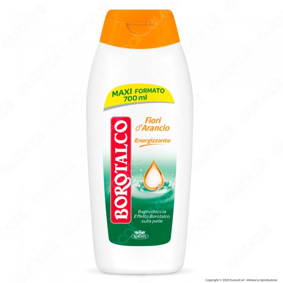 Borotalco Roberts Bagnodoccia Energizzante Fiori d'Arancio - Flacone Borotalco Roberts Bagnodoccia Energizzante Fiori d'Arancio - Flacone