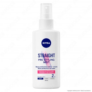 Nivea Straight Pre-Styling Mist Protezione per Capelli Sottili -