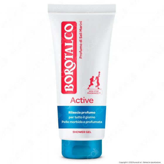 Borotalco Gel Doccia Active Sali Marini - Flacone da 200ml Borotalco Gel Doccia Active Sali Marini - Flacone da 200ml