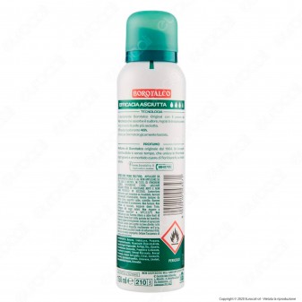 Borotalco Deodorante Spray con Microtalco - Flacone da 150ml