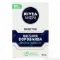 Immagine 3 - Nivea Men Sensitive Balsamo Dopobarba Senza Alcool Idratante Anti-Irritazioni con Camomilla - Flacone da 100ml