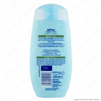 Nivea Doccia Purificante Gel Argilla Detox allo Zenzero e Basilico -