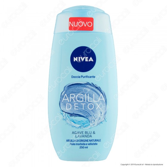 Nivea Doccia Purificante Gel Argilla Detox alla Lavanda e Agave Blu - Nivea Doccia Purificante Gel Argilla Detox alla Lavanda e Agave Blu -