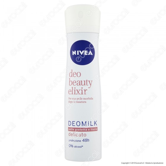 Nivea Deo Beauty Elixir Deodorante Spray Antitraspirante Delicato Nivea Deo Beauty Elixir Deodorante Spray Antitraspirante Delicato