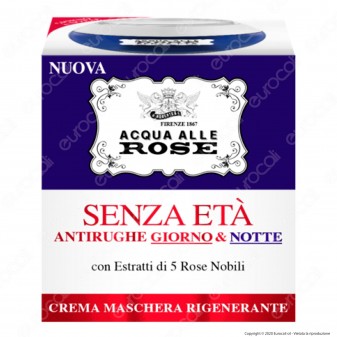 Acqua alle Rose Crema Maschera Senza Età Antirughe Giorno e Notte -