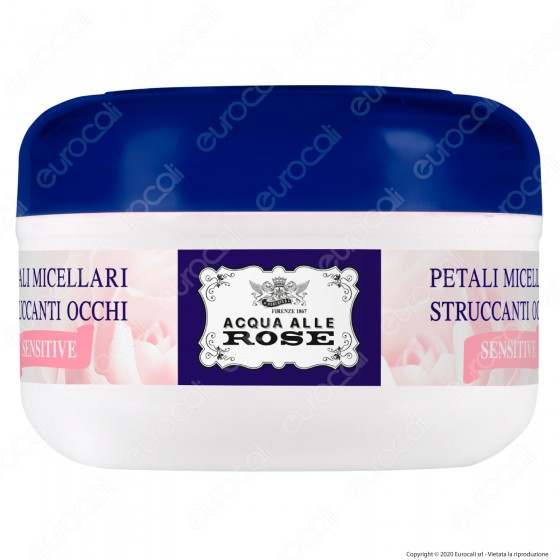 Acqua alle Rose Petali Micellari Imbevuti Struccanti Occhi - Acqua alle Rose Petali Micellari Imbevuti Struccanti Occhi -