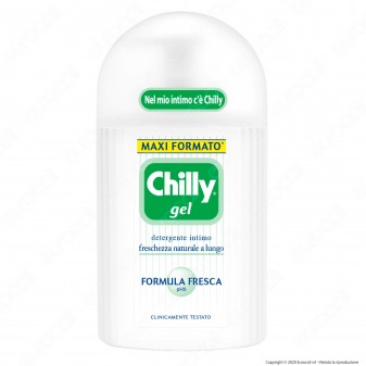 Chilly Detergente Intimo Gel Formula Fresca - Flacone da 300ml