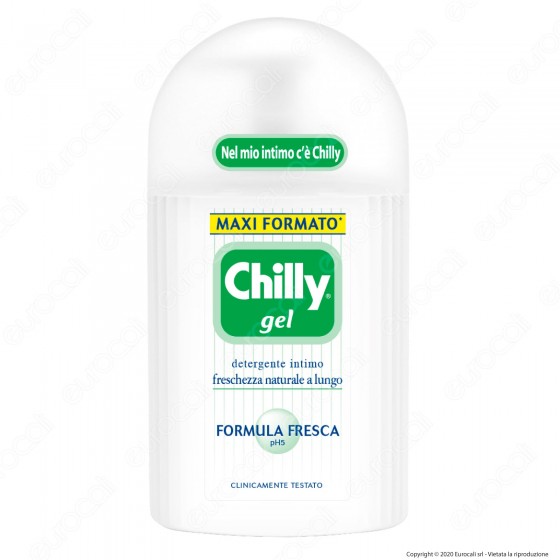 Chilly Detergente Intimo Gel Formula Fresca - Flacone da 300ml