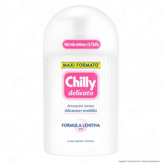 Chilly Detergente Intimo Delicato Formula Lenitiva - Flacone da 300ml