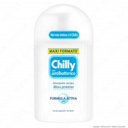Chilly Detergente Intimo Antibatterico Formula Attiva - Flacone da