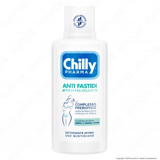 Chilly Pharma Detergente Intimo Anti Fastidi ph 7.5 Extra Delicato -