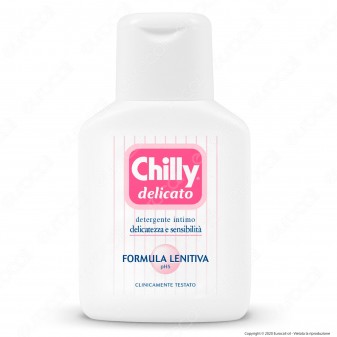 Chilly Detergente Intimo Delicato Formula Lenitiva Minisize - Flacone da 50ml
