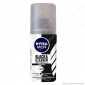 Nivea Men Deodorante Spray Black &amp; White Invisible Anti Macchie - Formato Viaggio da 35ml [TERMINATO]