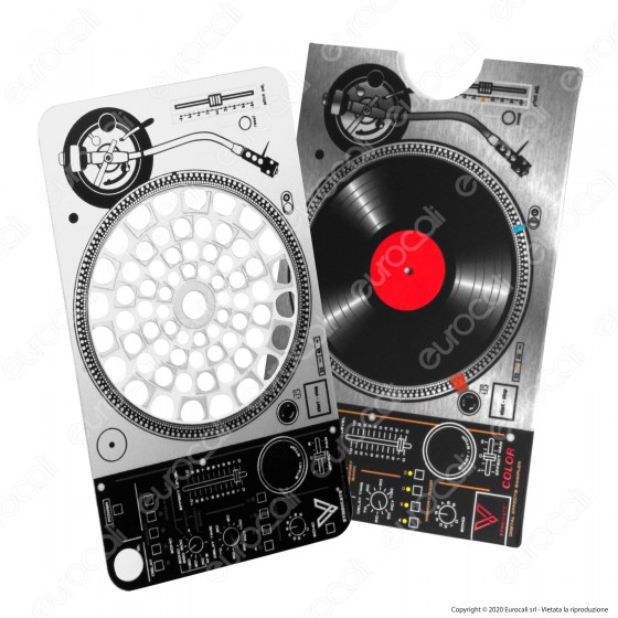 Grinder Card Formato Tessera Tritatabacco in Metallo - DJ Groove Grinder Card Formato Tessera Tritatabacco in Metallo - DJ Groove