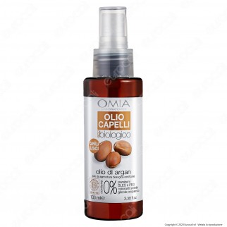Omia Laboratoires Olio per Capelli Ecobiologico Olio di Argan -