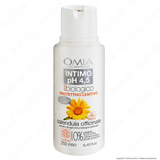 Omia Laboratoires Intimo pH 4,5 Ecobiologico Calendula Officinale Omia Laboratoires Intimo pH 4,5 Ecobiologico Calendula Officinale