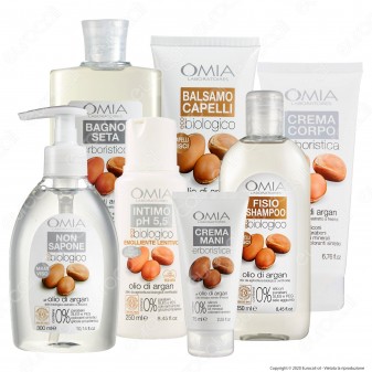 Omia Confezione Regalo Total Beauty Routine Olio di Argan -