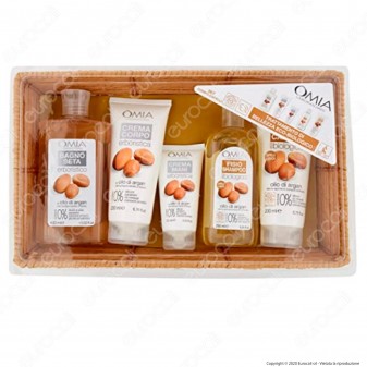 Omia Confezione Regalo Beauty Routine Olio di Argan - Confezione da