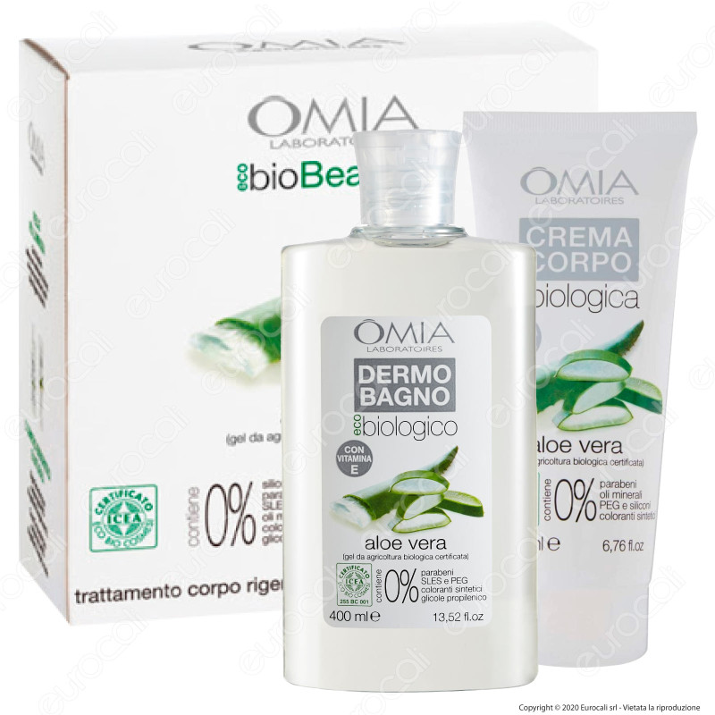 Omia Trattamento Corpo Rigenerante Natural Beauty Body Aloe Vera -