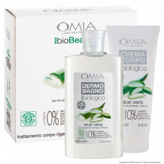 Omia Trattamento Corpo Rigenerante Natural Beauty Body Aloe Vera -